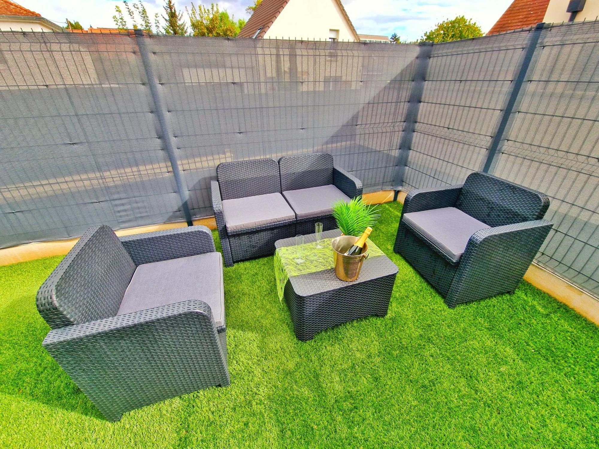 Relax Spa-4 Pers-Jacuzzi-Parking-Jardin-Clim-Colmar Muntzenheim エクステリア 写真